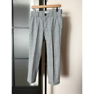 I Love Ugly Slim Kobe Pants Wool Blend Gray Men’s S Small